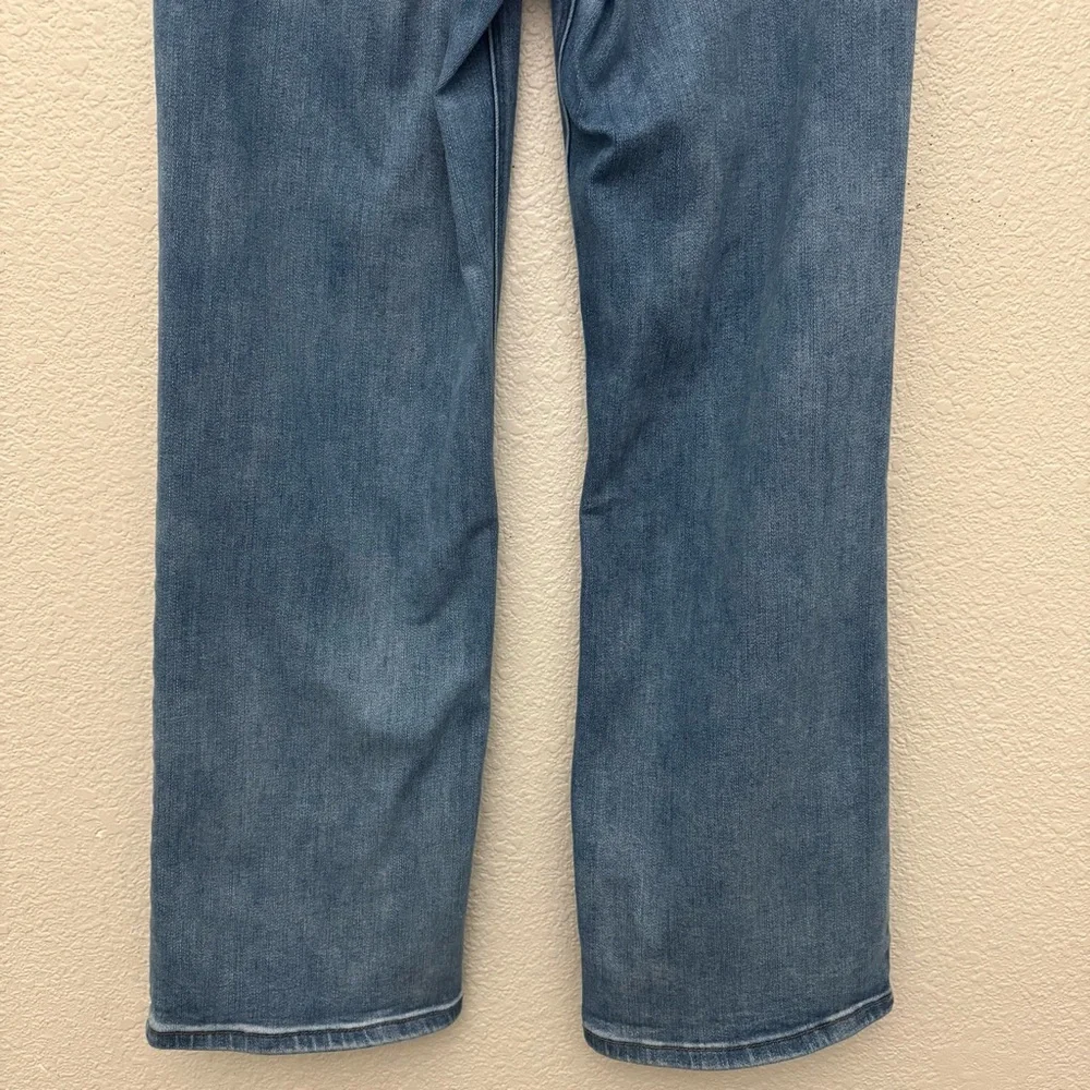Judy Blue 90's Straight Fit Distressed Denim Jeans Size 13/31 - Picture 9 of 13